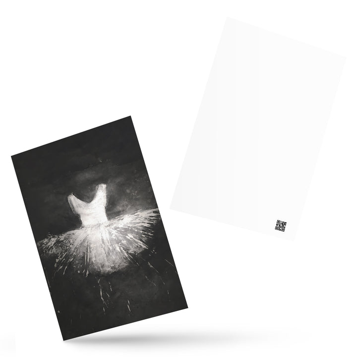 Postkarte - Ballett Kostüm