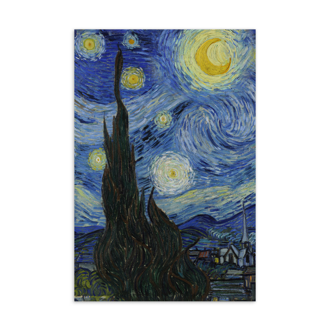 Postal - Noche Estrellada, Van Gogh