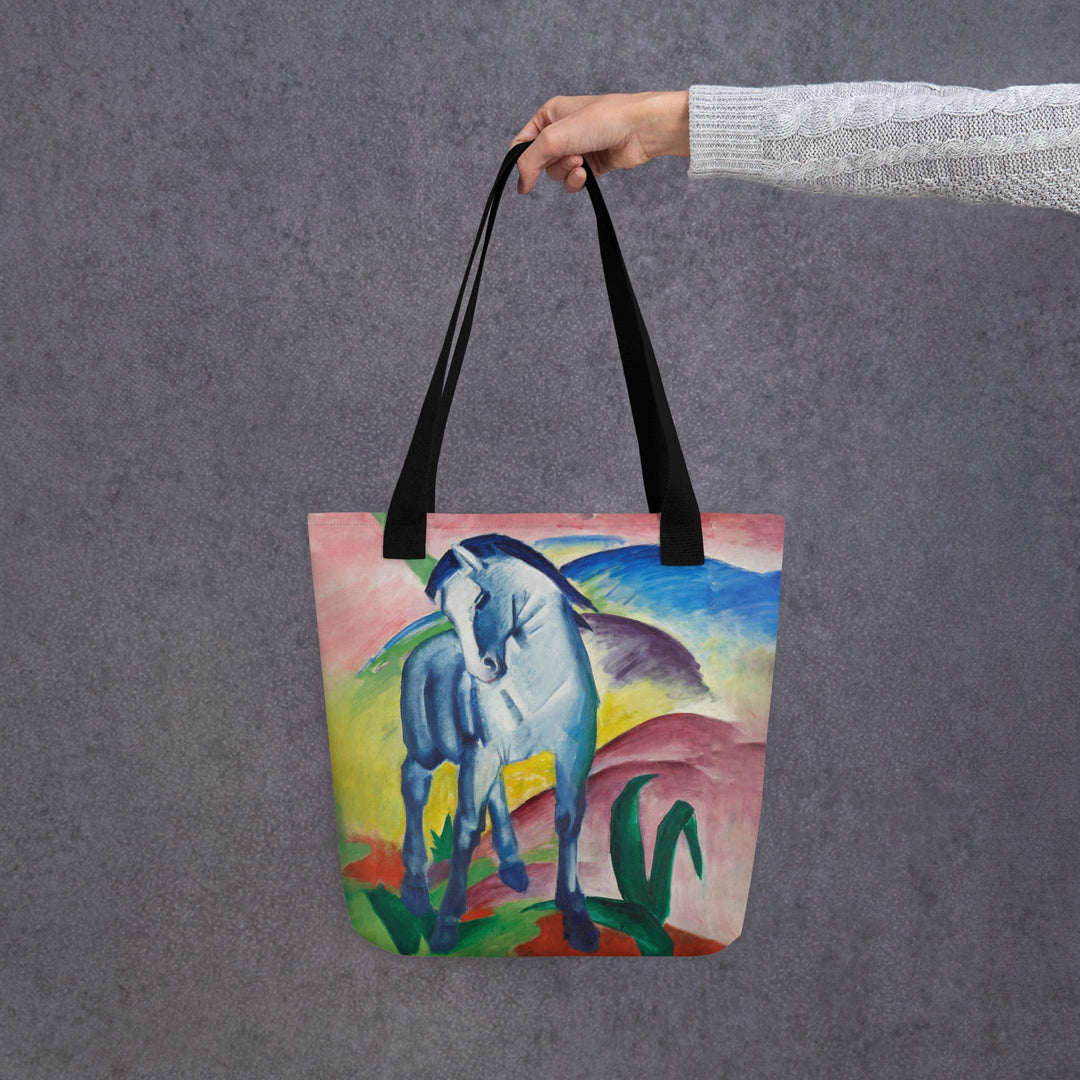 Stoffbeutel - Franz Marc, Blaues Pferd I artlia