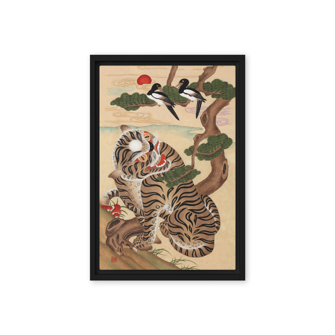 tiger-und-elster-artlia-framed-canvas-_in_-black-12x18