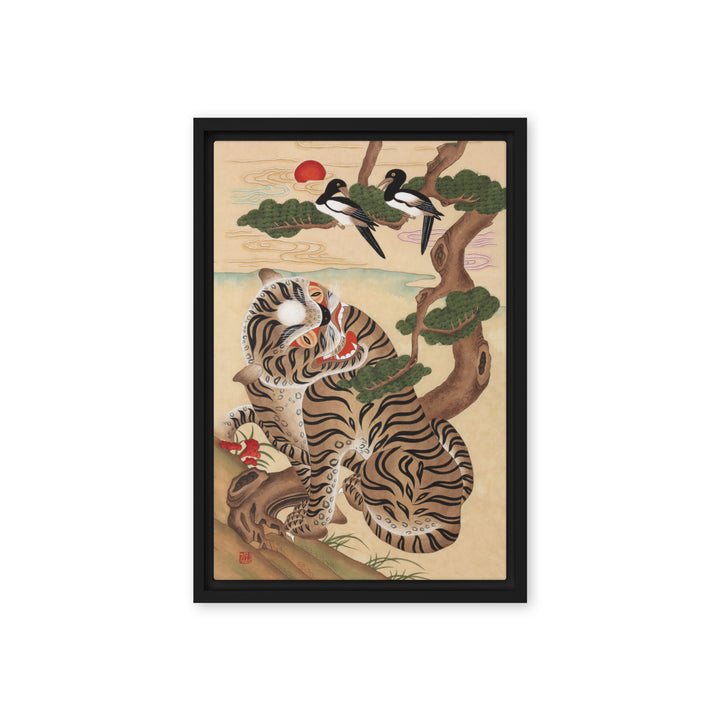 tiger-und-elster-artlia-framed-canvas-_in_-black-12x18