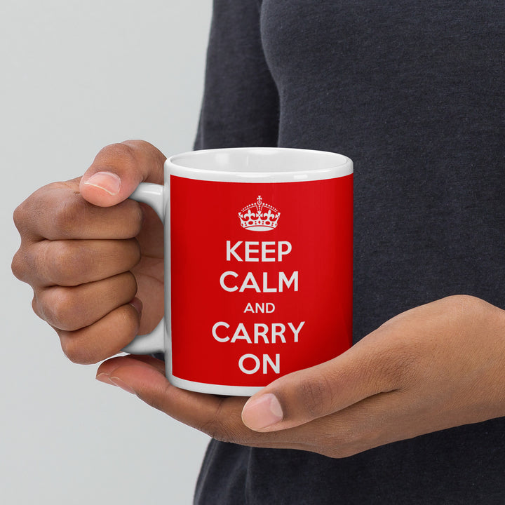 Keep Calm and Carry on - Tasse