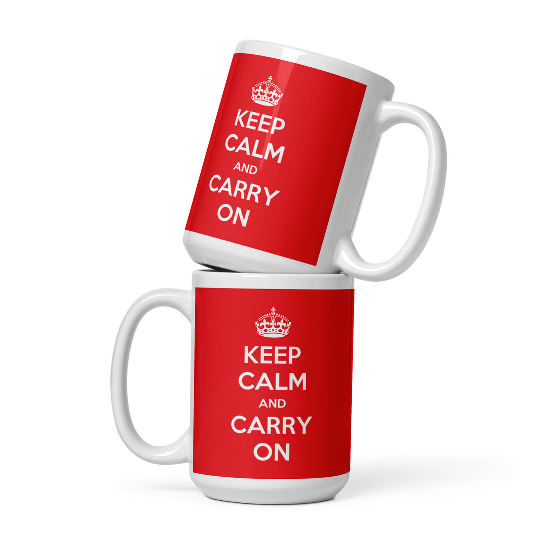 Keep Calm and Carry on - Tasse