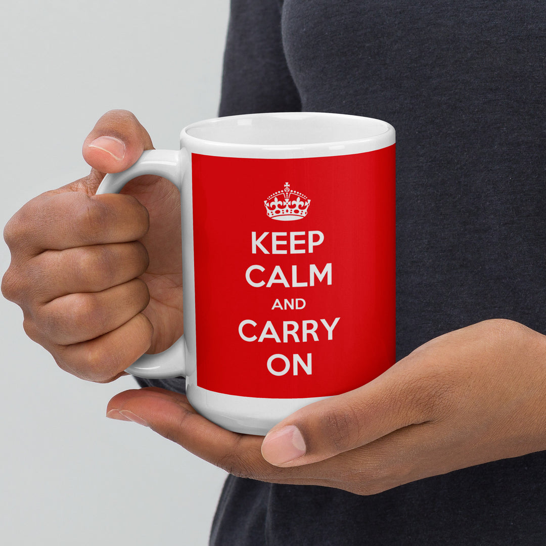 Keep Calm and Carry on - Tasse