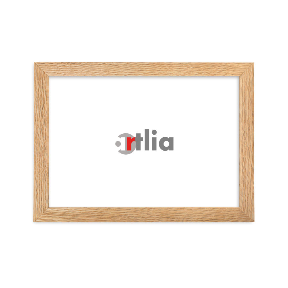 Bilderrahmen Eiche horizontal Kuratoren von artlia 21×30 cm artlia