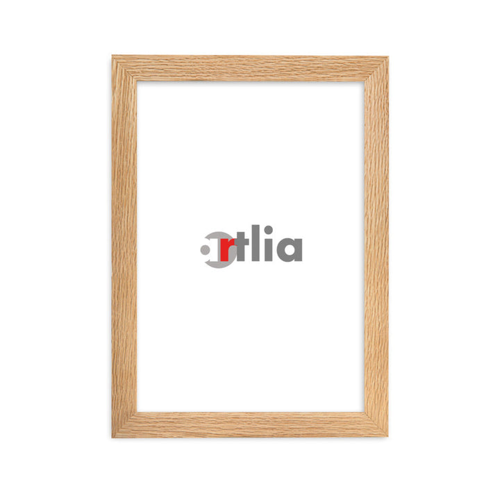 Bilderrahmen Eiche vertical Kuratoren von artlia 21×30 cm artlia