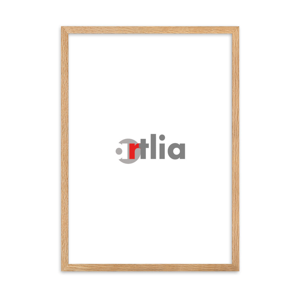 Bilderrahmen Eiche vertical Kuratoren von artlia 50×70 cm artlia