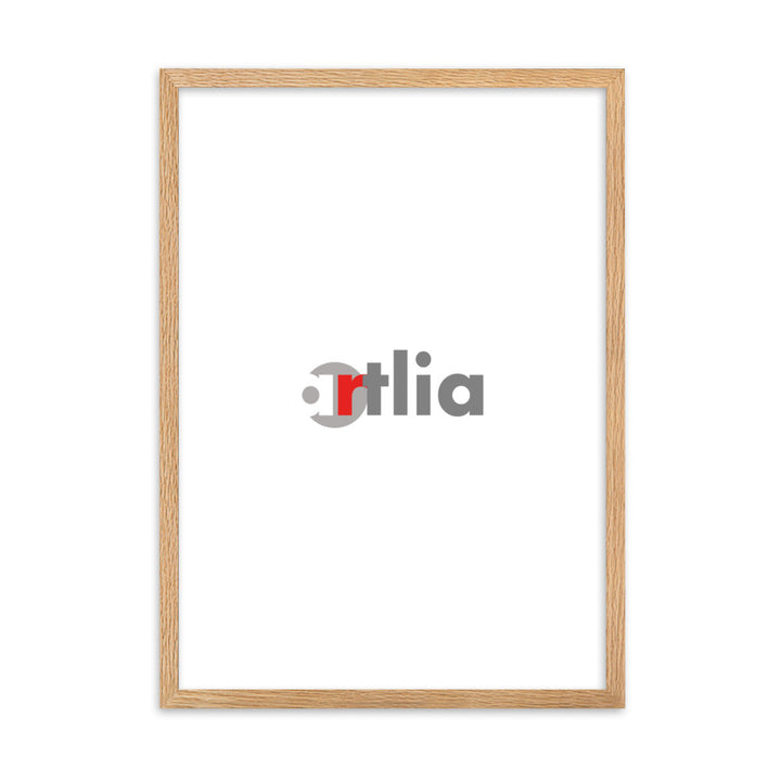 Bilderrahmen Eiche vertical Kuratoren von artlia 50×70 cm artlia