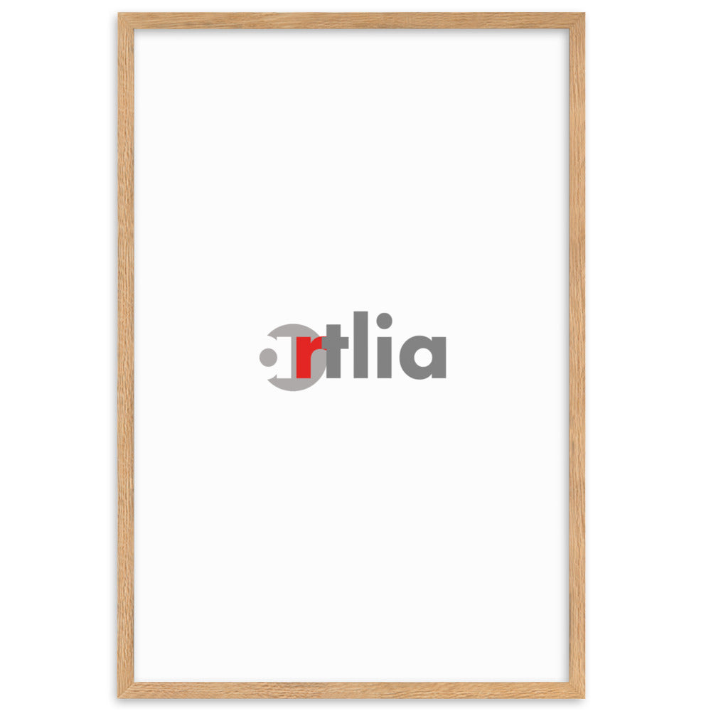 Bilderrahmen Eiche vertical Kuratoren von artlia 61×91 cm artlia