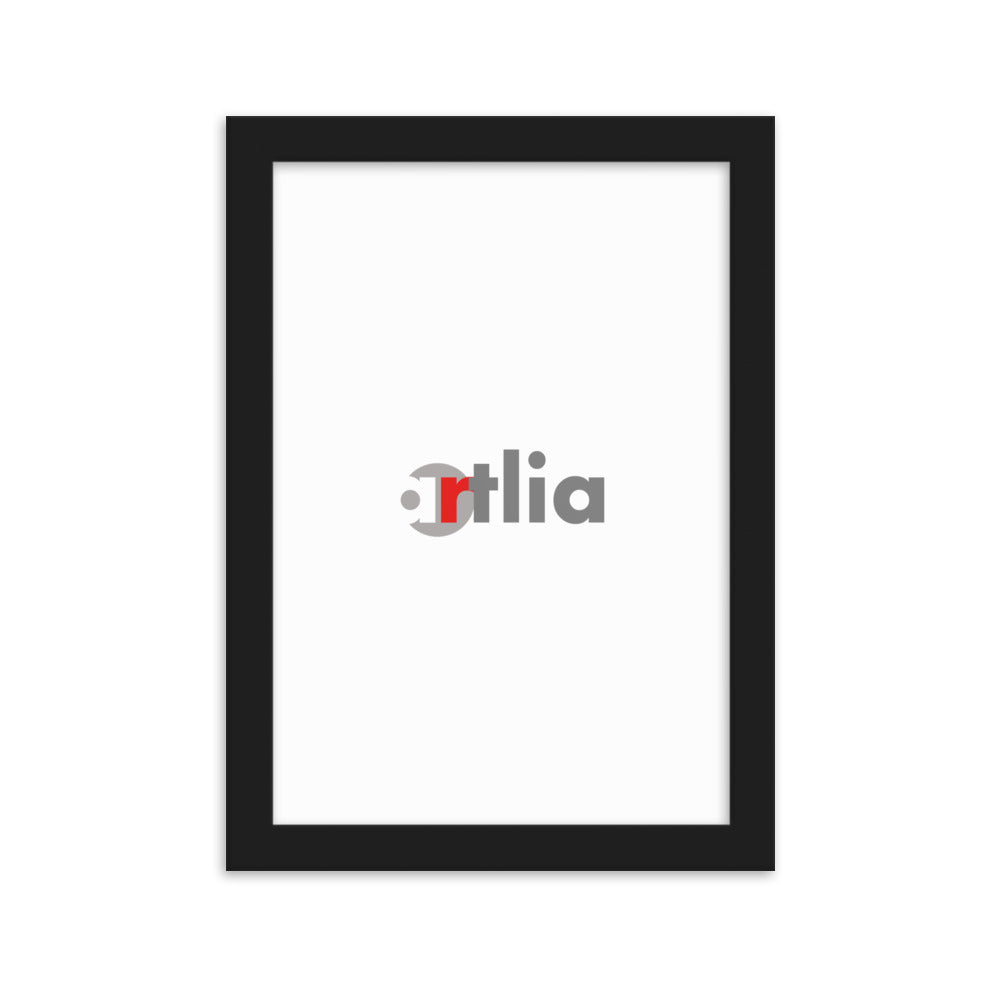 Bilderrahmen schwarz vertical Kuratoren von artlia 21×30 cm artlia