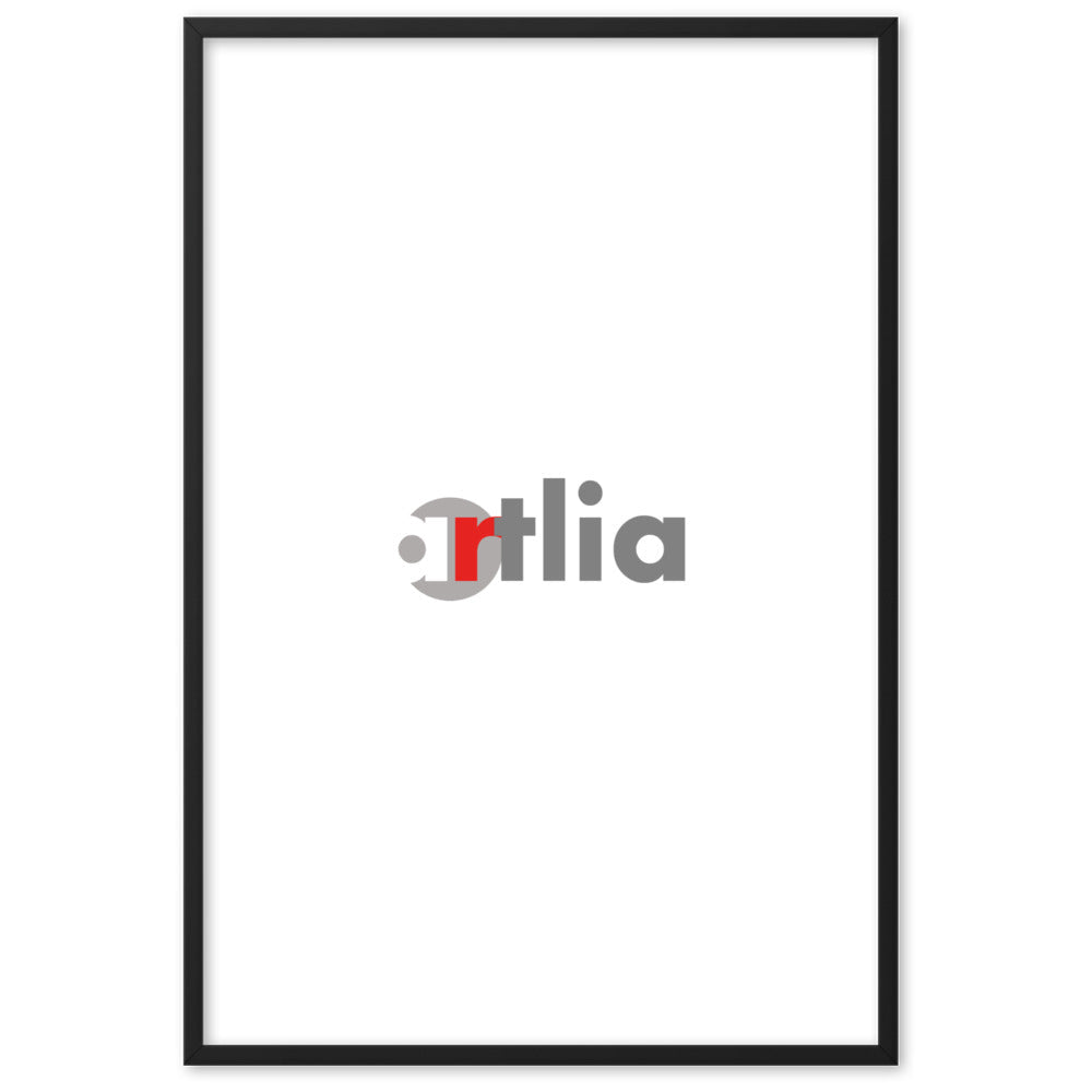 Bilderrahmen schwarz vertical Kuratoren von artlia 61×91 cm artlia