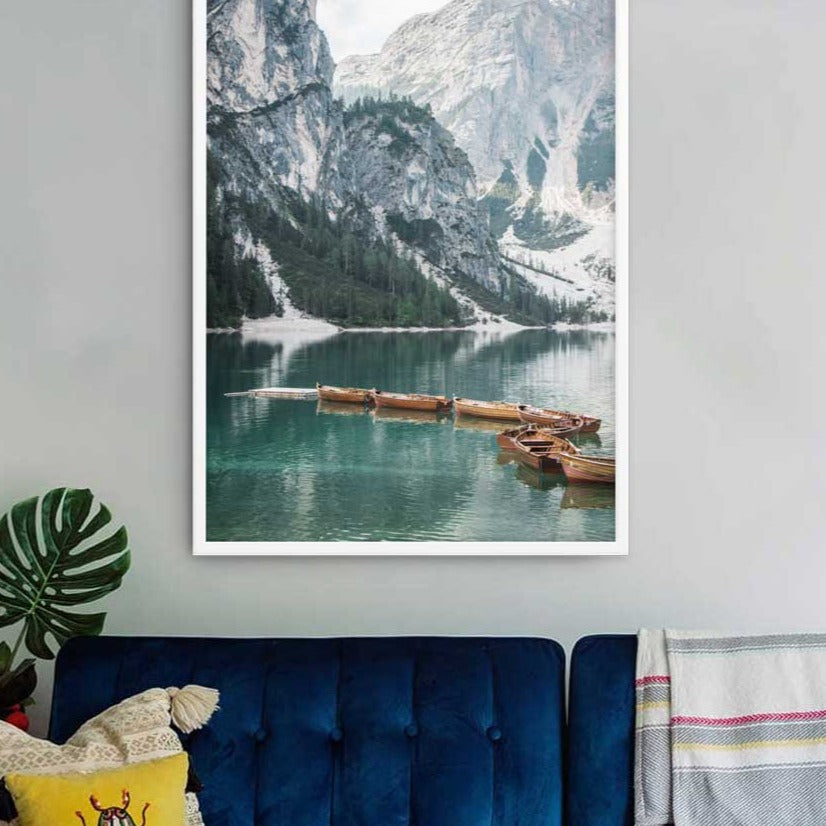 Braies lake 2 - Poster Kuratoren von artlia artlia