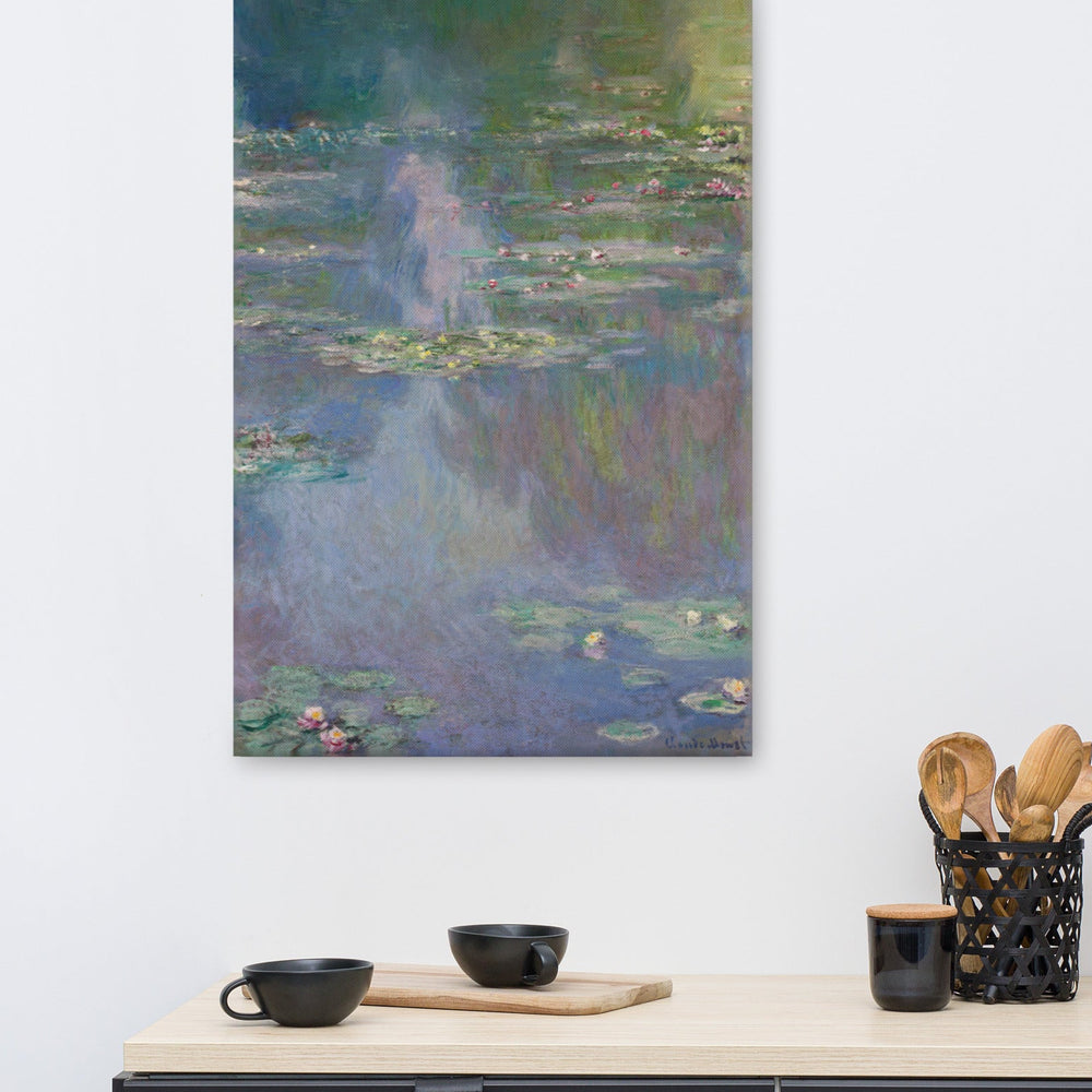 Claude Monet, Seerosen - Leinwand artlia