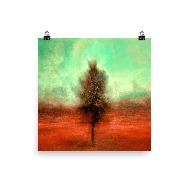 Der schlafende Baum - Poster Kuratoren von artlia 25x25 cm artlia