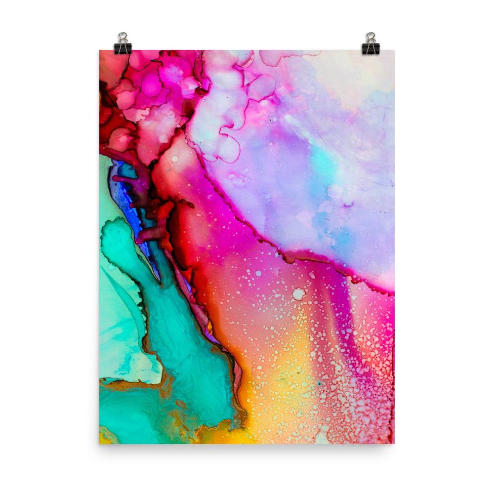Farbenspiel - Poster Kuratoren von artlia 30x41 cm artlia
