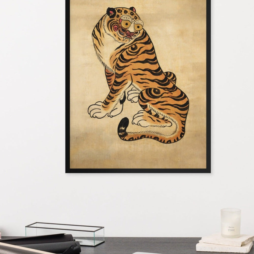 freundlicher Tiger - Poster Kuratoren von artlia artlia