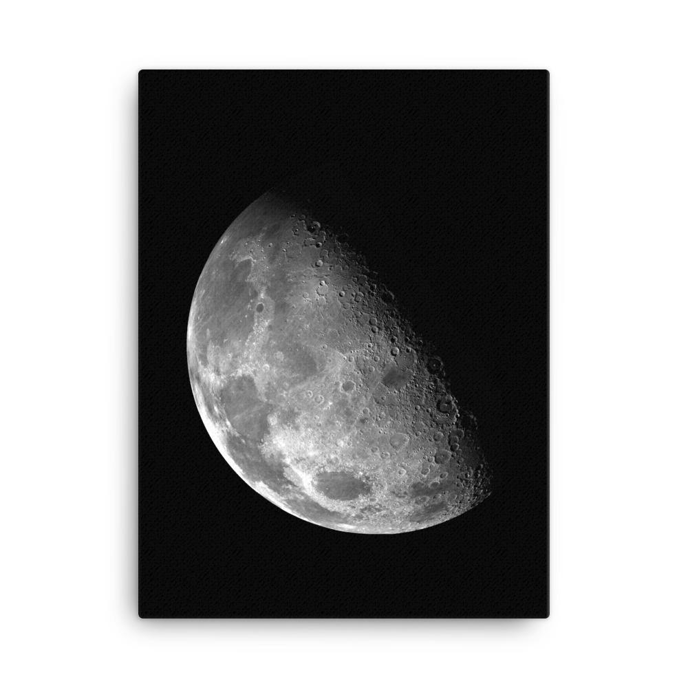 Halbmond von NASA - Leinwand NASA 30x41 cm artlia