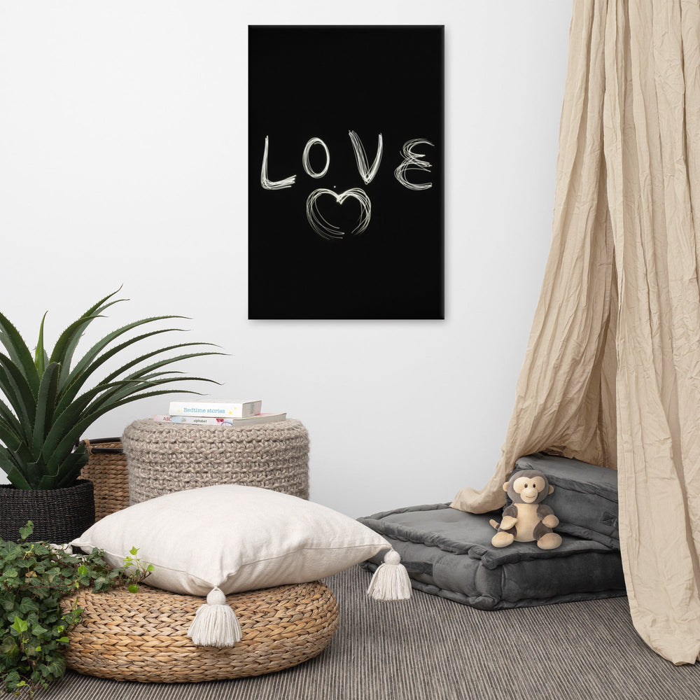 Love with Heart - Leinwand Kuratoren von artlia artlia