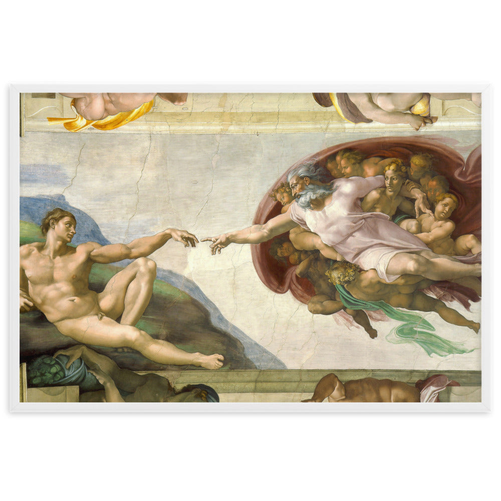 Michelangelo, Creation of Adam - Poster Michelangelo artlia