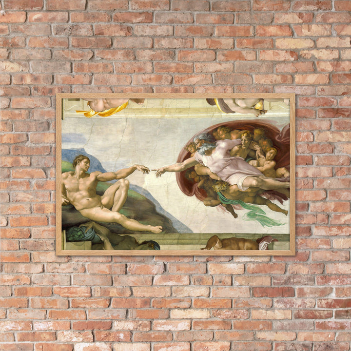 Michelangelo, Creation of Adam - Poster Michelangelo artlia