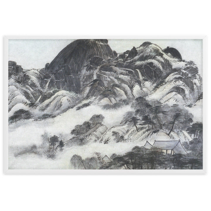 Mountain after Rain, Inwangjesaekdo - Poster Jeong Seon artlia