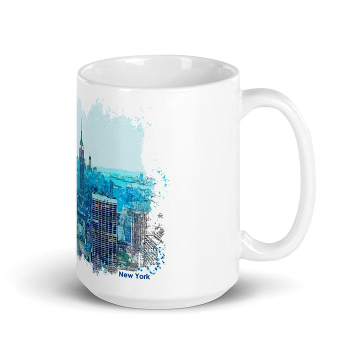 New York in Blau - Tasse Kuratoren von artlia 0,44 L artlia