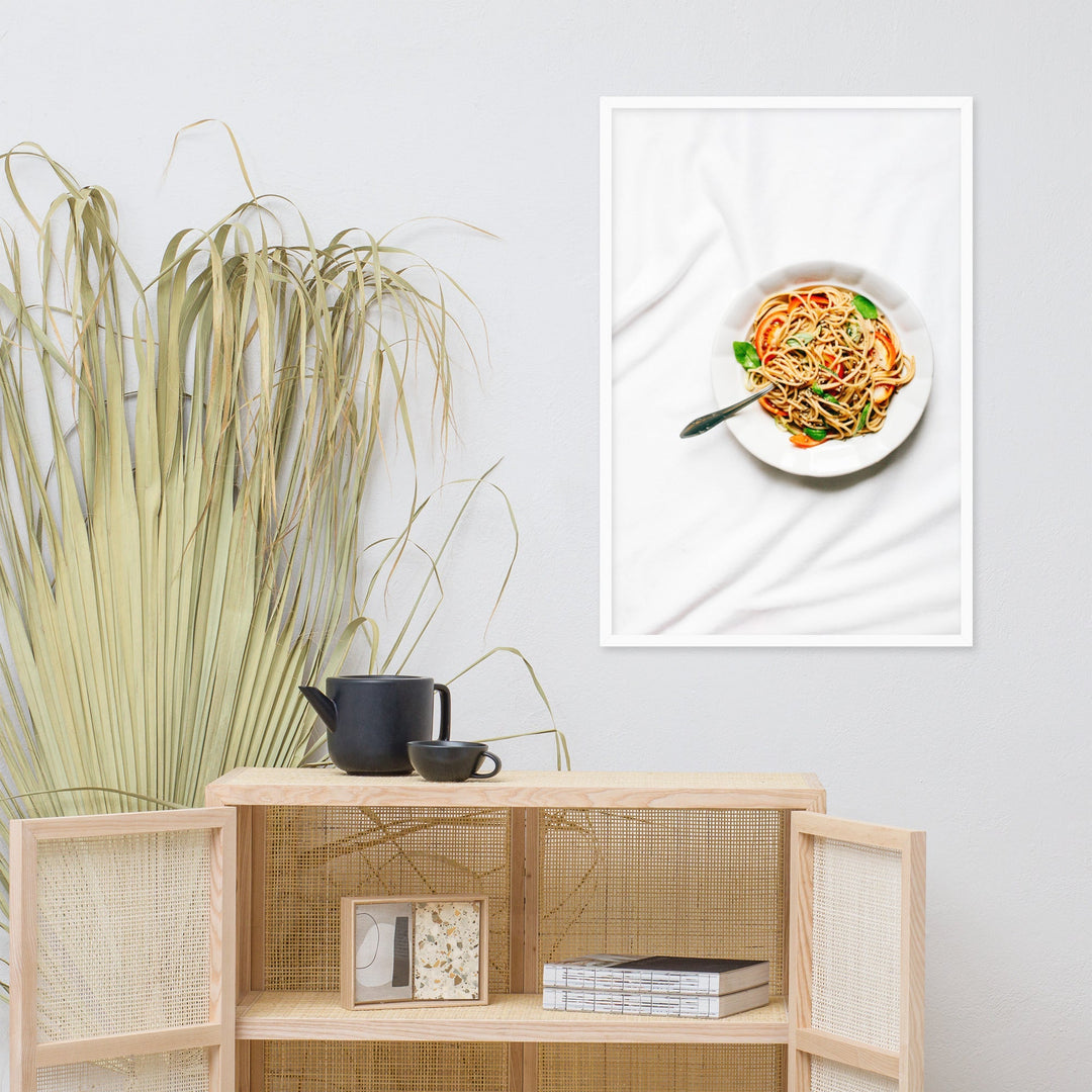 Poster - leckere Spaghetti Kuratoren von artlia artlia