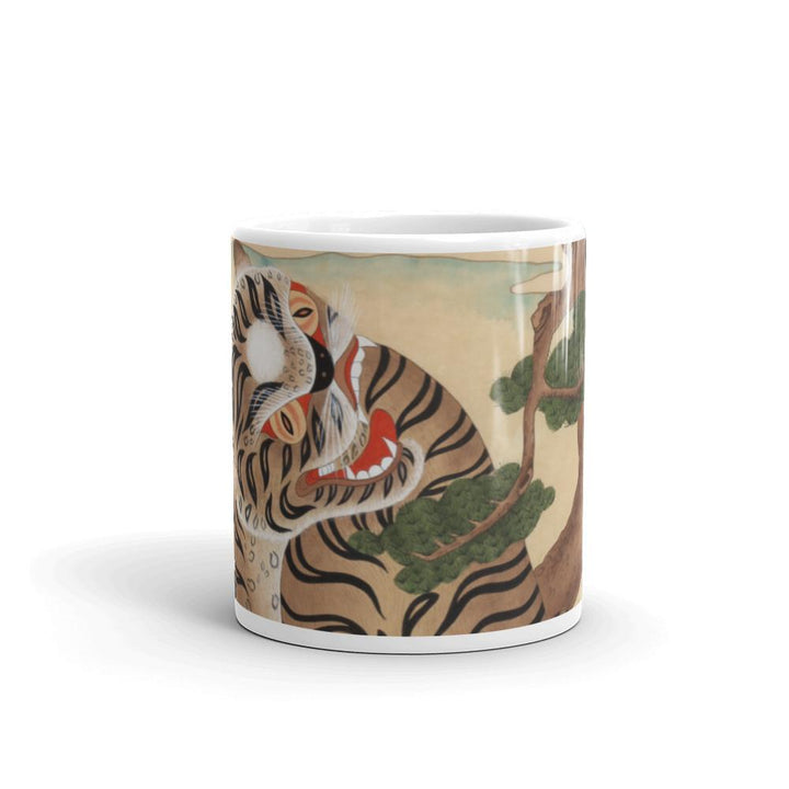 Tiger und Elster - Tasse Misun Kim artlia